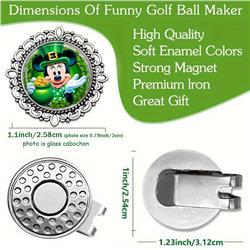 Disney anime magnetic golf cap clip