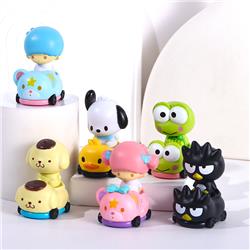 Kuromi anime figure 6*4cm 6pcs a set