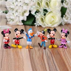 Disney anime figure 2.5*7cm 6pcs a set