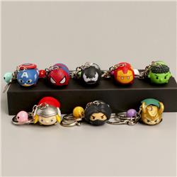 Avengers anime keychain 8 pcs a set