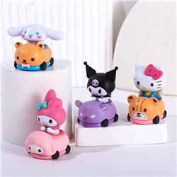 Kuromi anime figure 6*4cm 4pcs a set