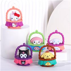 Kuromi anime figure 6*4cm 5pcs a set