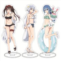 Date A Live anime Standing Plates