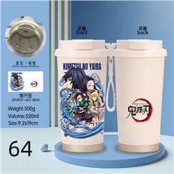 Demon slayer kimets anime coffee cup