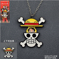One Piece anime telescopic necklace