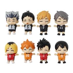 Haikyuu anime figure 7cm 8pcs a set(in bags)