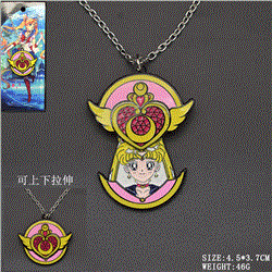 Sailor Moon Crystal anime telescopic necklace