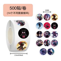 spider man anime stickers