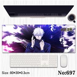 Jujutsu Kaisen anime Mouse pad 80*30*0.3cm