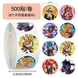 Dragon ball anime stickers