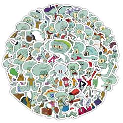 SpongeBob anime waterproof stickers 60pcs a set