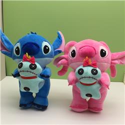 stitch anime Plush toy 23cm 2pcs a set