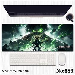 Attack on Titan anime Mouse pad 80*30*0.3cm