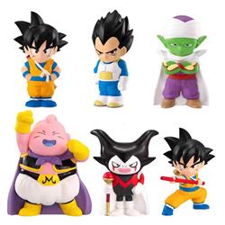 Dragon ball anime figure 7.5cm 6pcs a set(in bags)