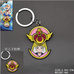 Sailor Moon Crystal anime telescopic keychain