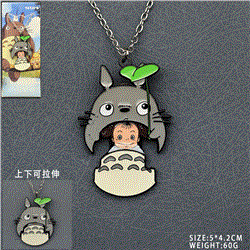 TOTORO anime telescopic necklace