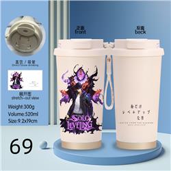 Solo Leveling anime coffee cup