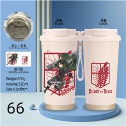 Attack on Titan anime coffee cup