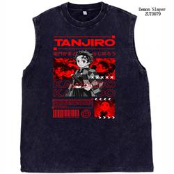 Demon slayer kimets anime vest