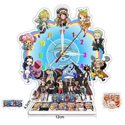 One Piece anime pendulum clock