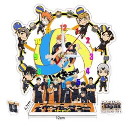 Haikyuu anime pendulum clock