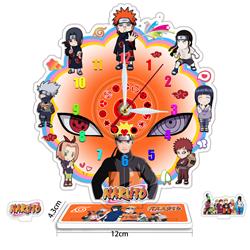 Naruto anime pendulum clock