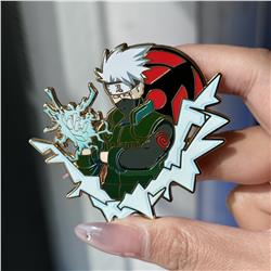 Naruto anime pin 67*60*2mm 5 pcs a set