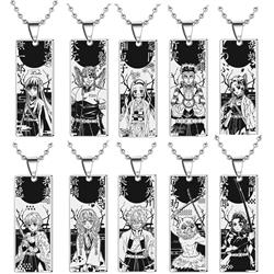 Demon slayer kimets anime necklace