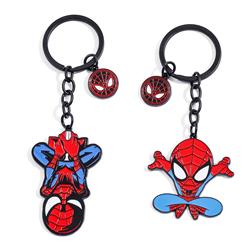 spider man anime keychain