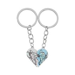 stitch anime keychain 5 pcs a set