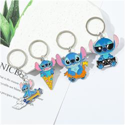 stitch anime keychain