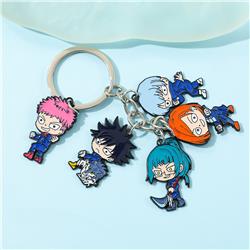 Jujutsu Kaisen anime keychain 5 pcs a set