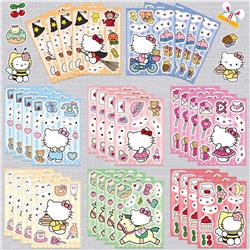 Kuromi anime stickers 8 pcs a set