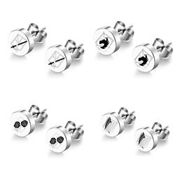 Attack on Titan anime earrings