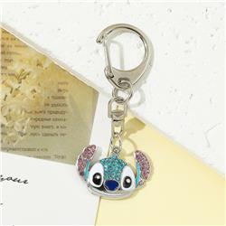 stitch anime keychain