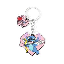 stitch anime keychain 5 pcs a set