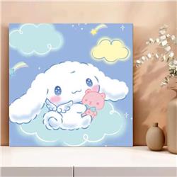 Kuromi anime DIY diamond Decorative Painting(40*40cm Canvas+Diamond Pack+Tool Kit)