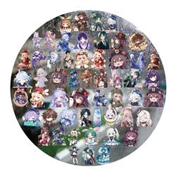 Genshin Impact anime 3D sticker price for a set of 52pcs