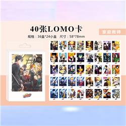 hitman reborn anime LOMO card 40 pcs a set