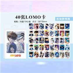 Detective Conan anime LOMO card 40 pcs a set