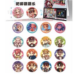 Toilet-bound hanako-kun anime pin 18 pcs a set
