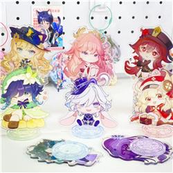 Genshin Impact anime Standing Plates 90*110mm