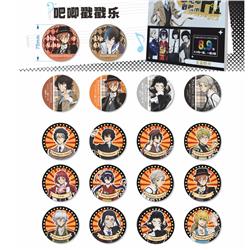 Bungo Stray Dogs anime pin 18 pcs a set