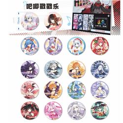 The Promised Neverland anime pin 18 pcs a set