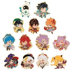 Genshin Impact anime pin