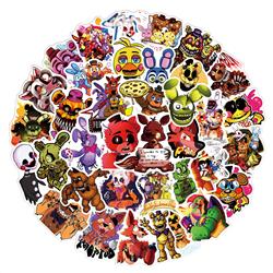 Five Nights at Freddys anime waterproof stickers 50pcs a set