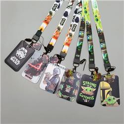 Star Wars anime anime lanyard phonestrap7*11cm price for 10 pcs