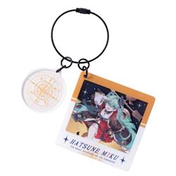 Hatsune Miku anime keychain 7*7cm