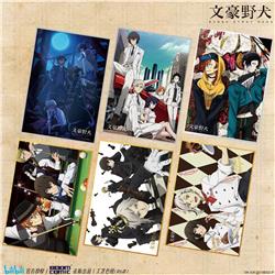 Bungo Stray Dogs anime colored paper