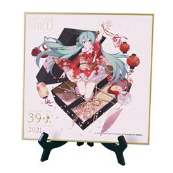 Hatsune Miku anime colored paper